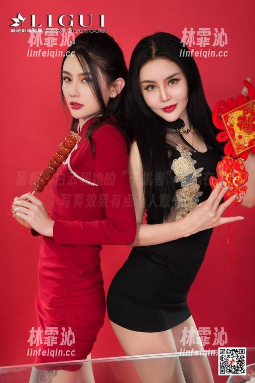 丽柜 - 白云和她的“干扰者”一起在线，写真效果有点让人意外？
