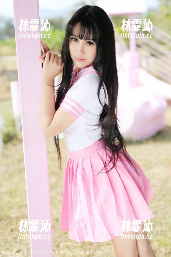 美媛馆 - 教室里的Betty林子欣：这是一场关于青春的写真游戏